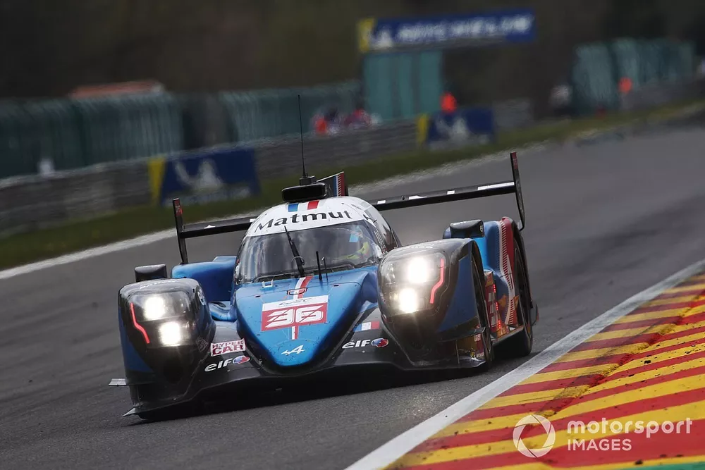 #36 Alpine Elf Matmut Alpine 480 Gibson: Andre Negrao, Nicolas Lapierre, Matthieu Vaxiviere 