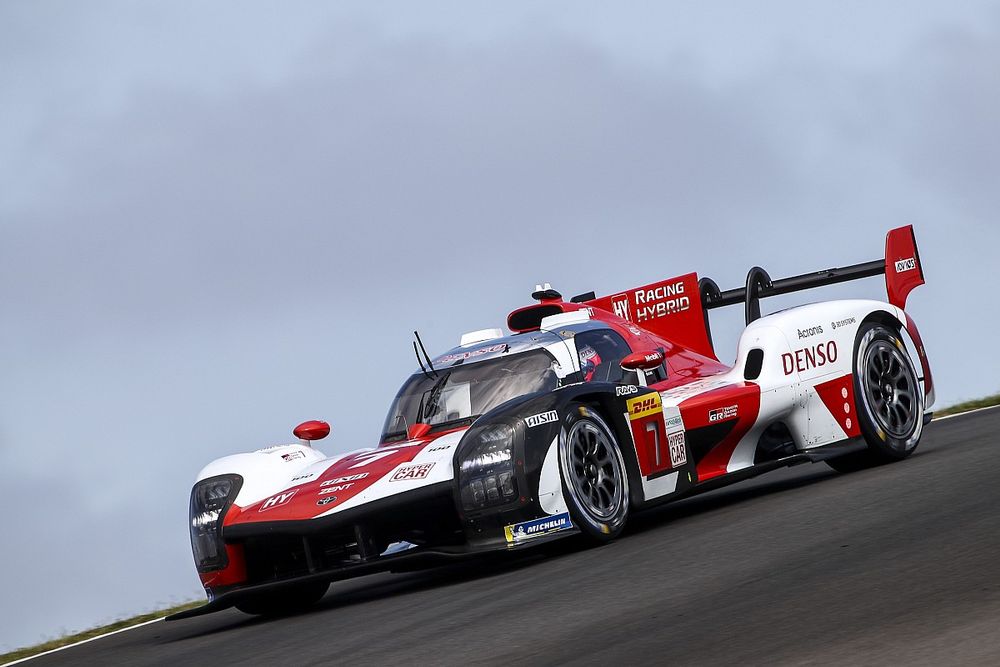 #7 Toyota Gazoo Racing Toyota GR010 - Hybrid: Mike Conway, Kamui Kobayashi, Jose Maria Lopez 