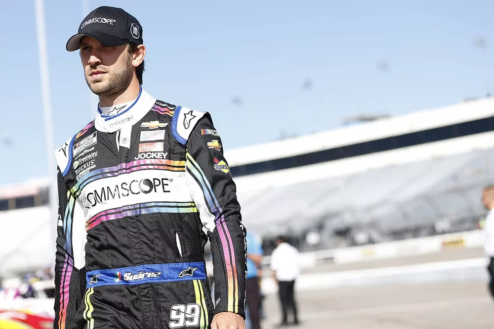 Daniel Suarez, TrackHouse Racing, CommScope Chevrolet Camaro
