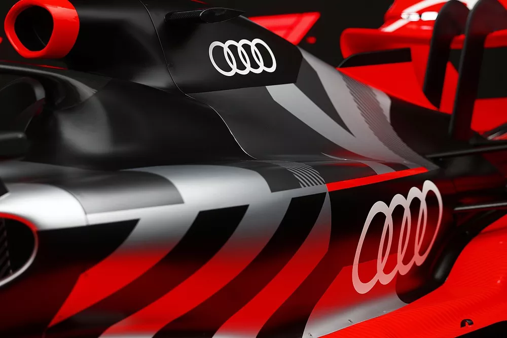 The Audi Sport F1 concept car