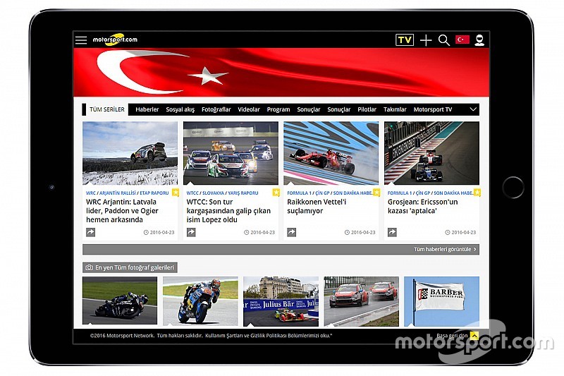 Motorsport.com erwirbt türkische Motorsport-Webseite TurkiyeF1.com
