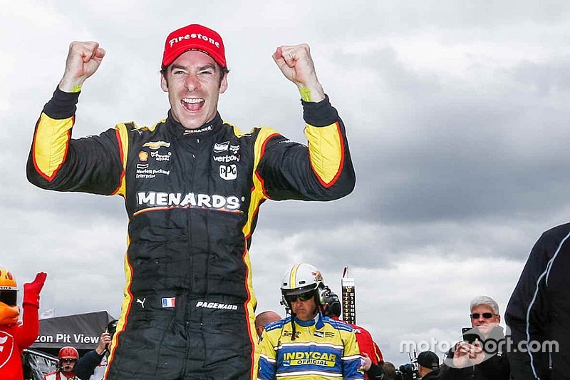Pagenaud perfect again, scores third straight victory