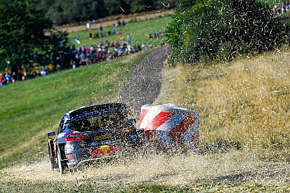 Szenzációs képek a Német Raliról: teper a WRC mezőnye