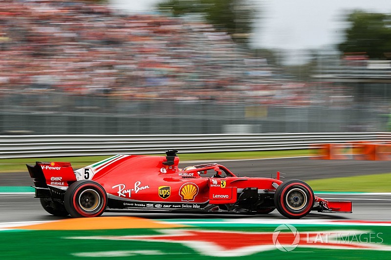 İtalya GP 2. antrenman: Vettel lider, Ferrari 1-2