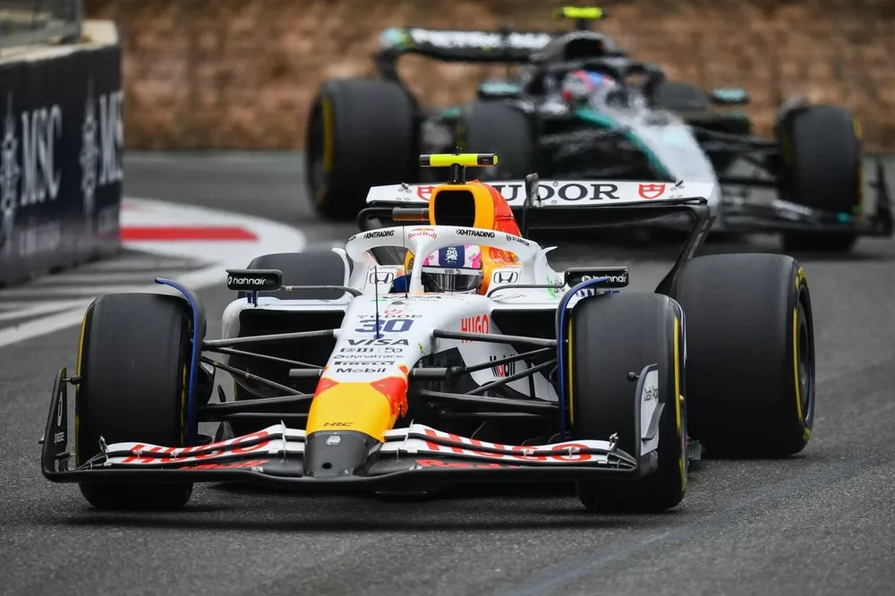 Liam Lawson, Racing Bulls Team, Andrea Kimi Antonelli, Mercedes