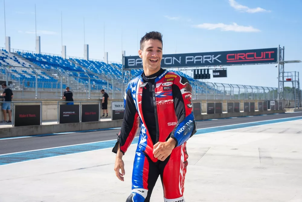 Iker Lecuona, Honda HRC, Test de Balaton 
