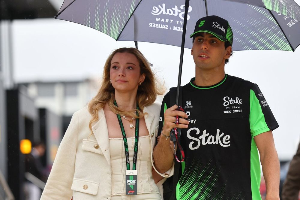 Gabriel Bortoleto, Sauber and Isabella Bernardini 
