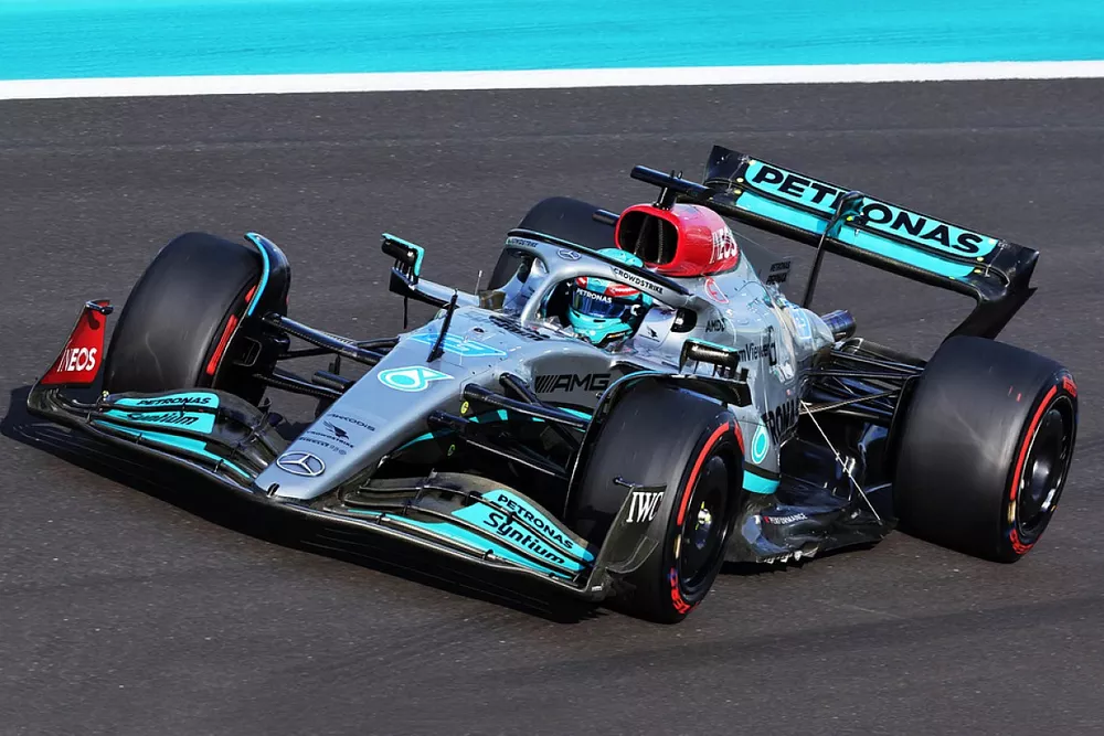 George Russell, Mercedes W13 