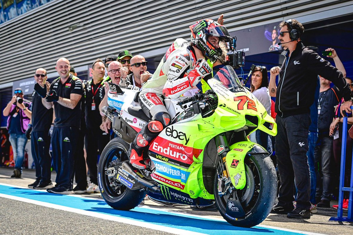 やっぱりロッシ師匠はすごい！ ベッツェッキのスペインGP3位