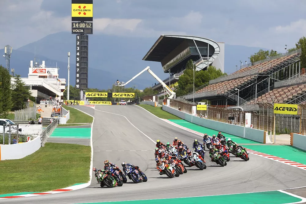 Jonathan Rea, Kawasaki Racing Team in testa alla partenza della gara