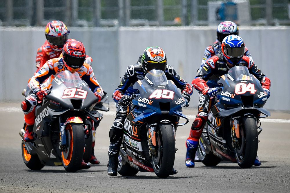 Andrea Dovizioso, RNF MotoGP Racing, Marc Marquez, Repsol Honda Team, Darryn Binder, RNF MotoGP Racing