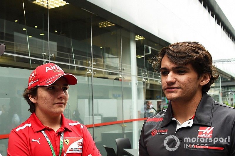 Felipe Nasr, Enzo Fittipaldi and Pietro Fittipaldi 