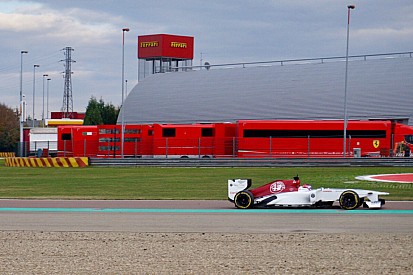 Tatiana Calderón completó 202 vueltas a Fiorano en el Sauber C32