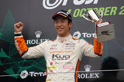 全日本F3王者の坪井翔「将来はル・マン24時間に挑戦してみたい」