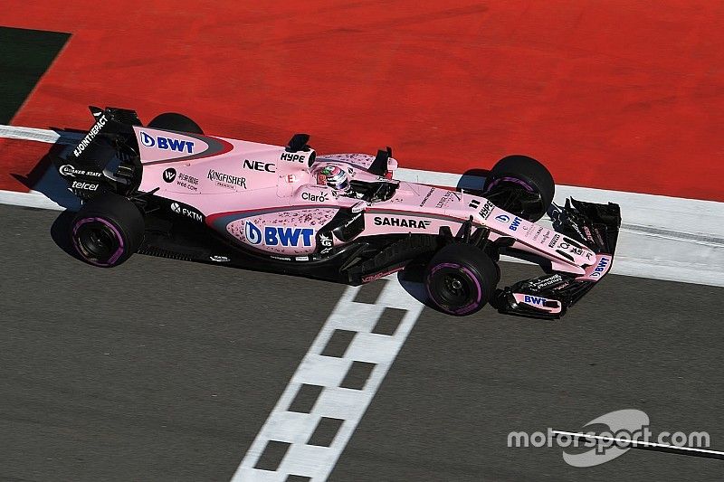 Sergio P&eacute;rez, Sahara Sahara Force India F1 VJM10