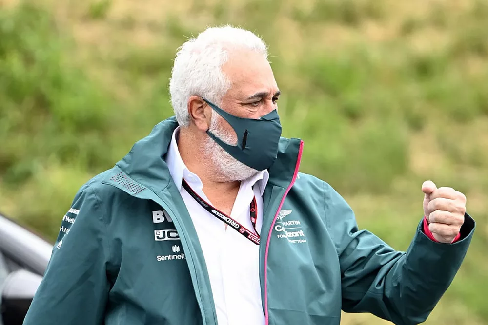 El propietario de Aston Martin F1, Lawrence Stroll