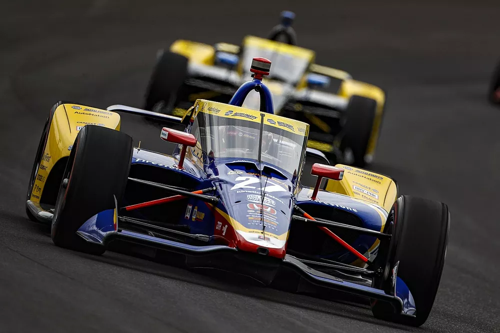 Alexander Rossi, Andretti Autosport Honda, Colton Herta, Andretti Autosport Honda