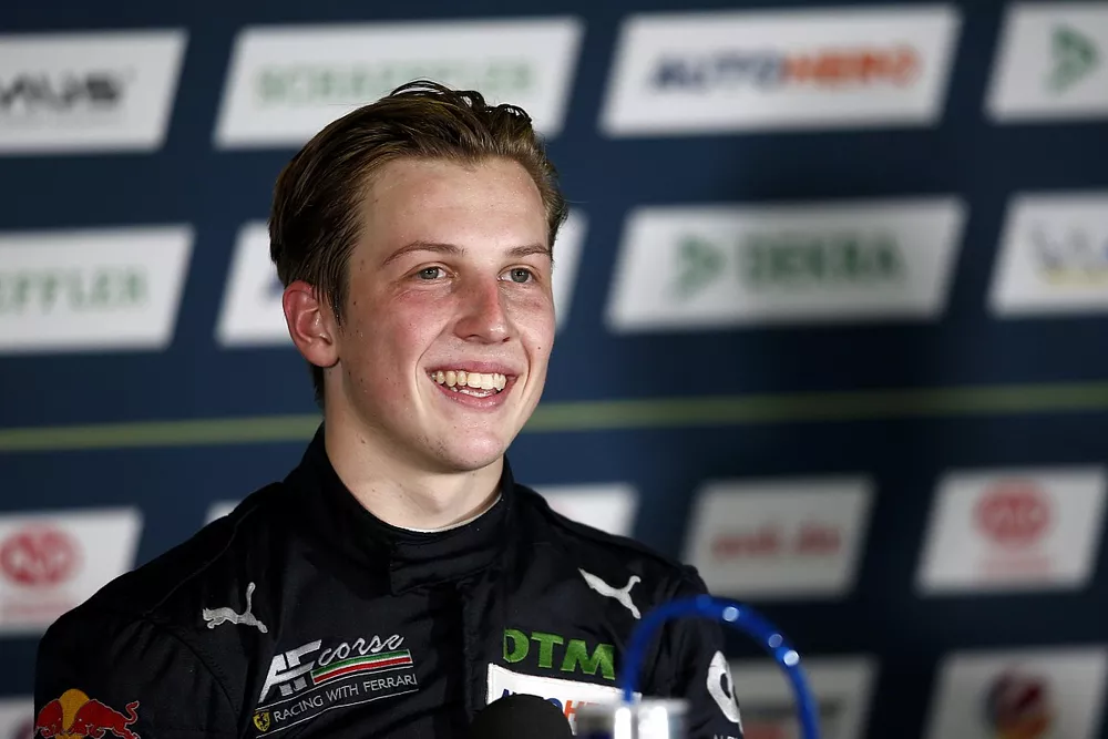 Liam Lawson, AF Corse, Press Conference