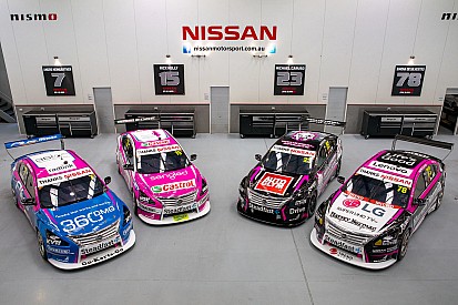 Nissan turns pink for Supercars farewell