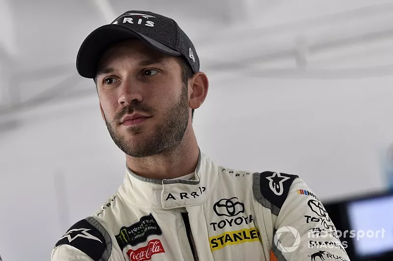 Daniel Suarez, Joe Gibbs Racing, Toyota Camry ARRIS