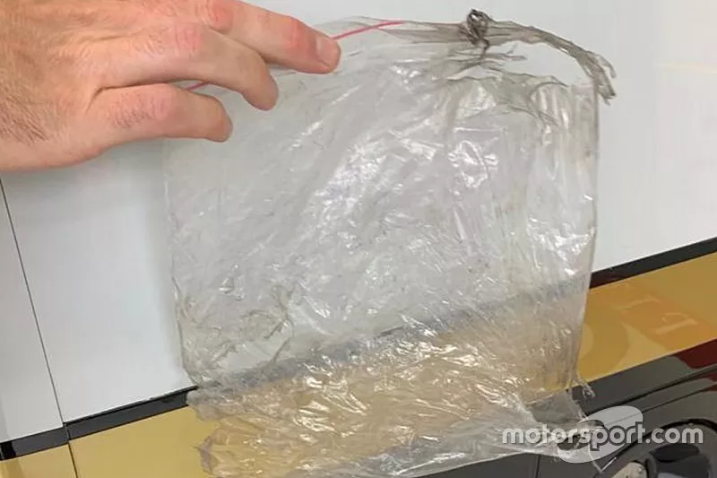 Bag of Kevin Magnussen, Haas F1 Team
