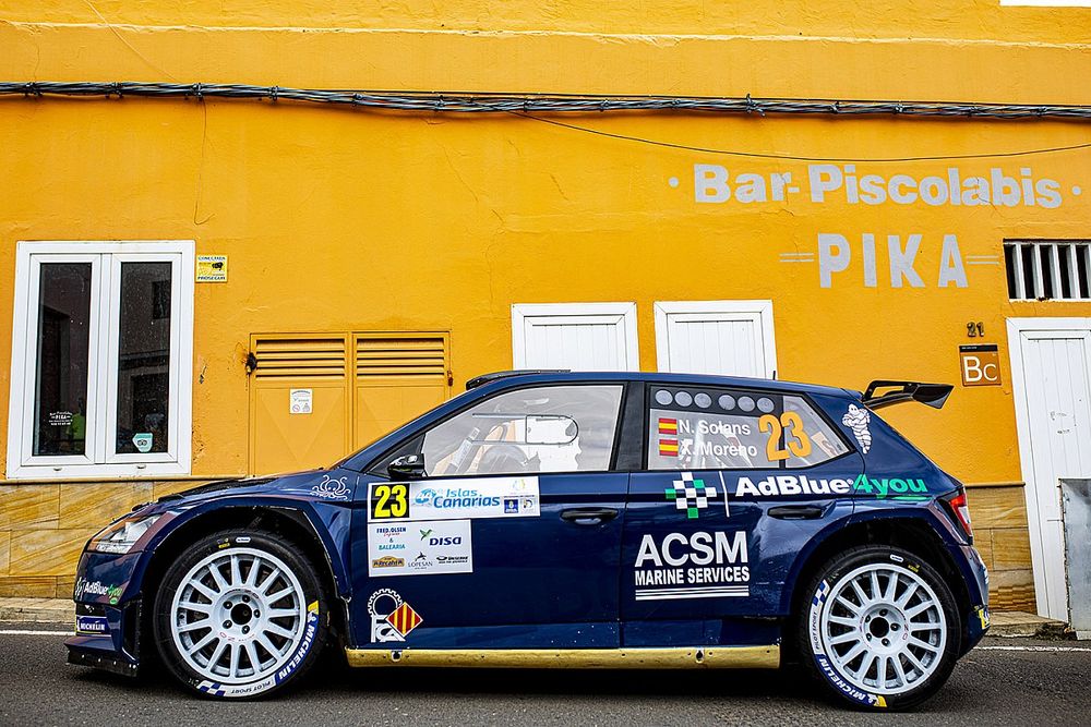 Nil Solans, Marc Marti, Skoda Fabia Rally2 evo