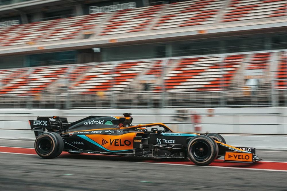 Alex Palou, test privado de McLaren F1 en Barcelona