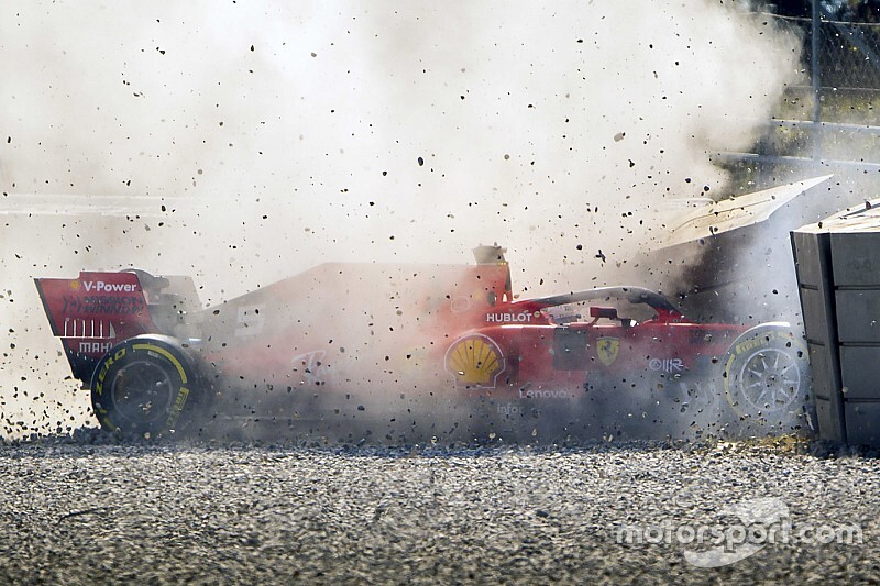 Ferrari onthult: Beschadigde velg oorzaak van Vettel-crash