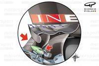 La obra maestra de microaerodinámica en el Mercedes W15