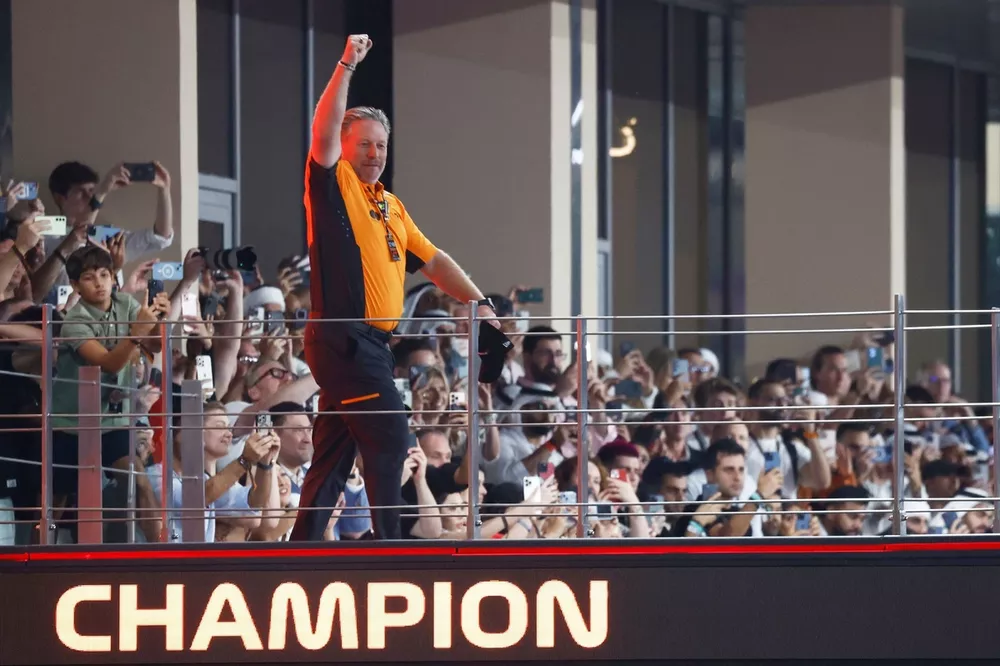زاك براون، الرئيس التنفيذى لفريق مكلارين
