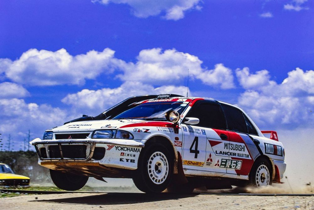 Kenjiro Shinozuka,  Pentti Kuukala,  Mitsubishi Lancer