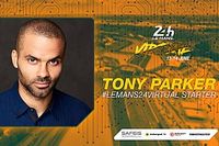 Tony Parker dará comando de ligar motores das 24 Horas de Le Mans virtual
