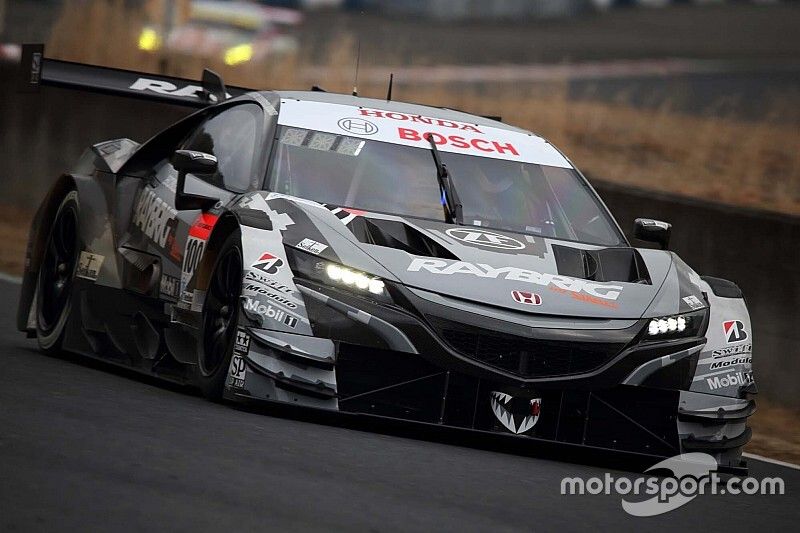 スーパーGT 】恒例のRAYBRIG NSX-GTテストカラー、コロナ