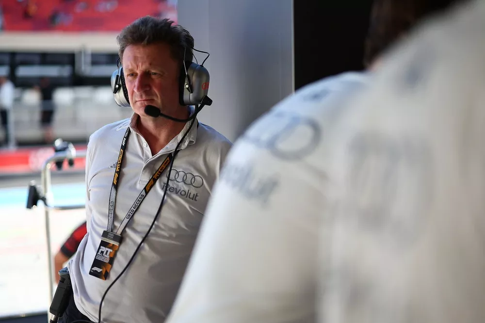  Allan McNish, Racing Director of Audi F1 Team