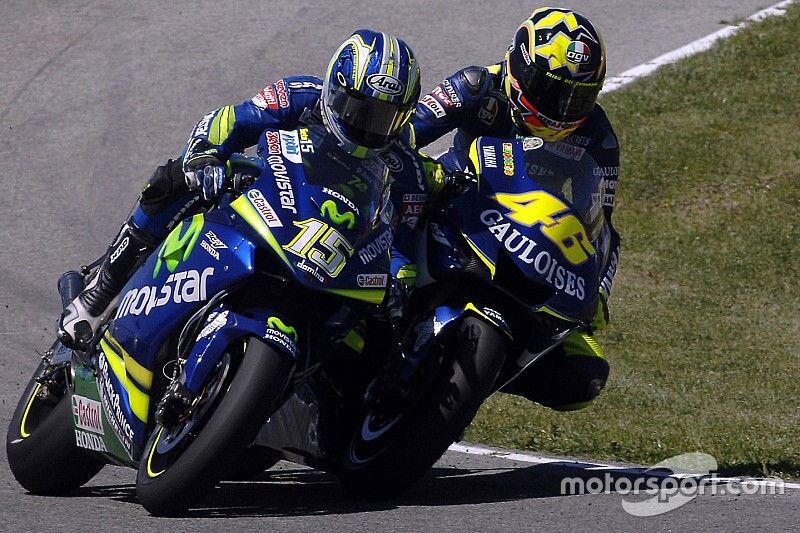 Valentino Rossi y Sete Gibernau