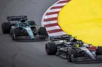Aston Martin eiskalt erwischt von Mercedes-"Rakete" in Barcelona
