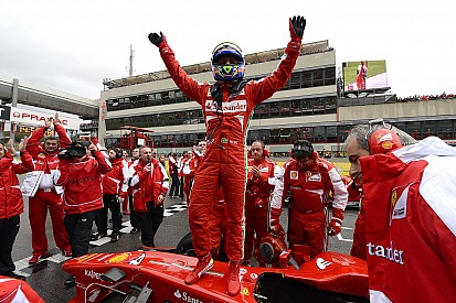 10 novembre 2013 : Massa célébré par Ferrari