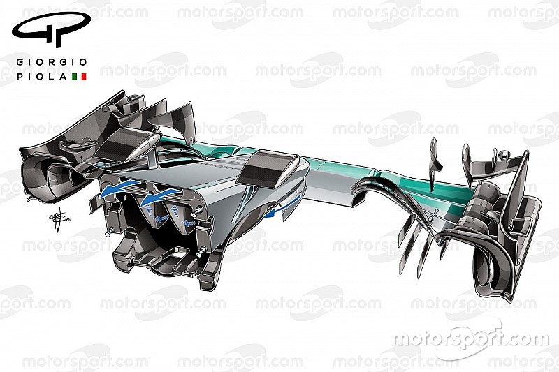 Tech analyse: Hoe werkt de interne S-duct van Mercedes precies?