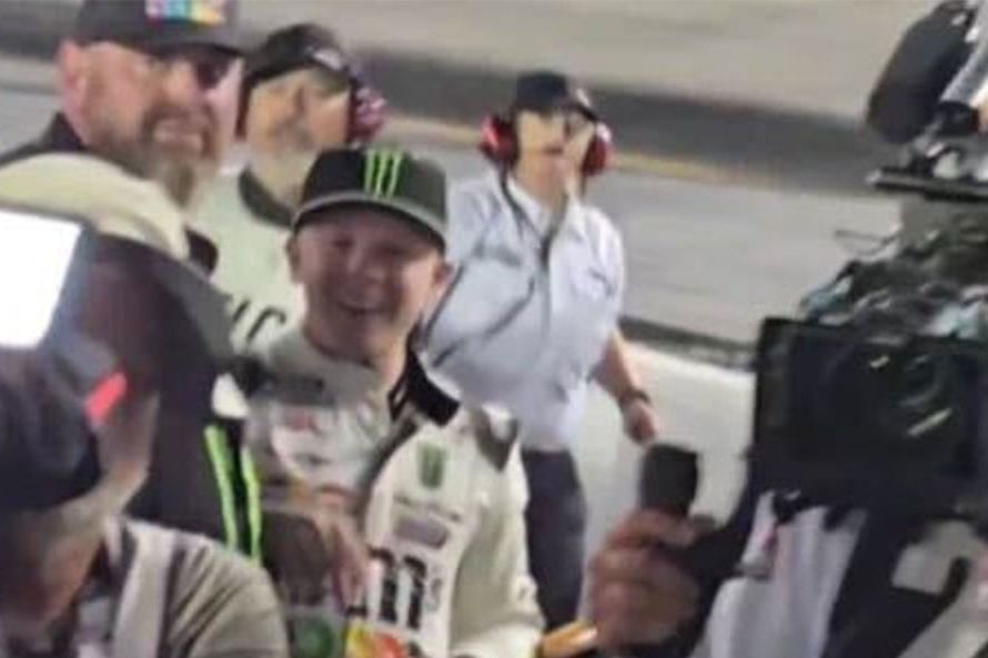Carson Hocevar punches Ryan Blaney in the face in shocking Bristol brawl