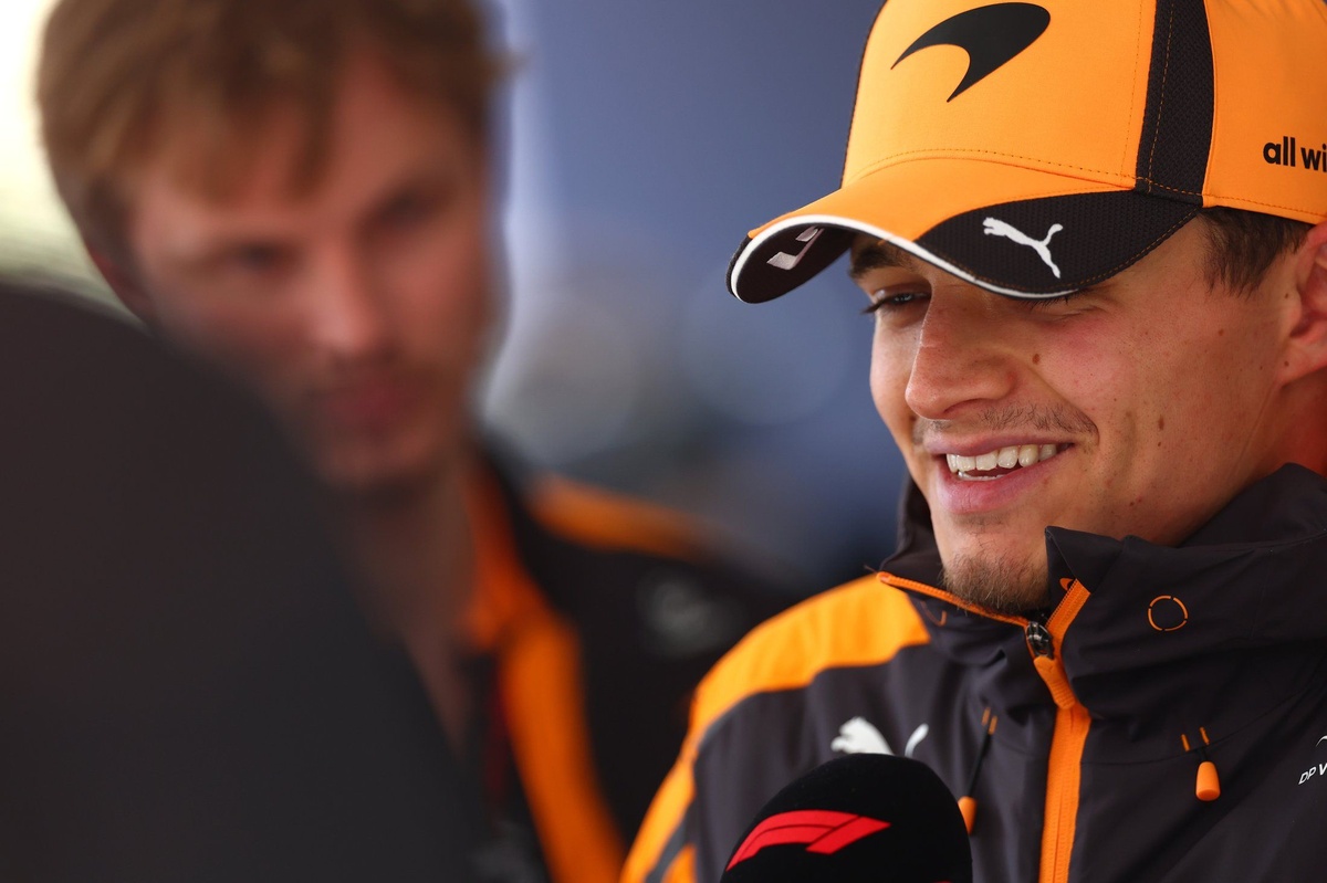 McLaren recorta distancias en China, pero Norris señala el gran problema