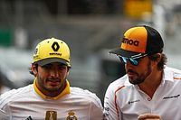 Sainz sobre Alonso: "Espero que siga aquí mucho tiempo"