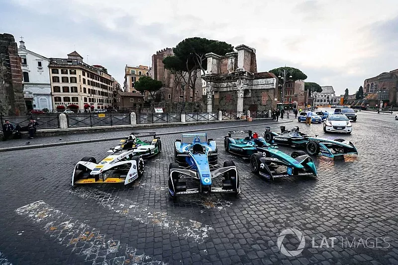 Monoposto Formula E in mostra
