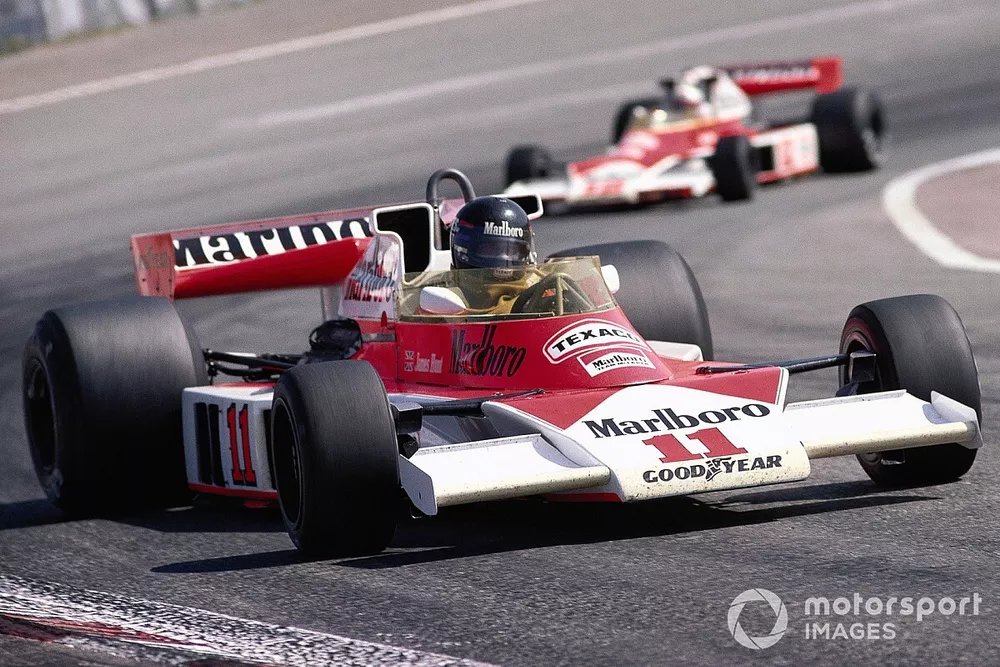 James Hunt, McLaren M23 Ford, Jochen Mass, McLaren M23 Ford