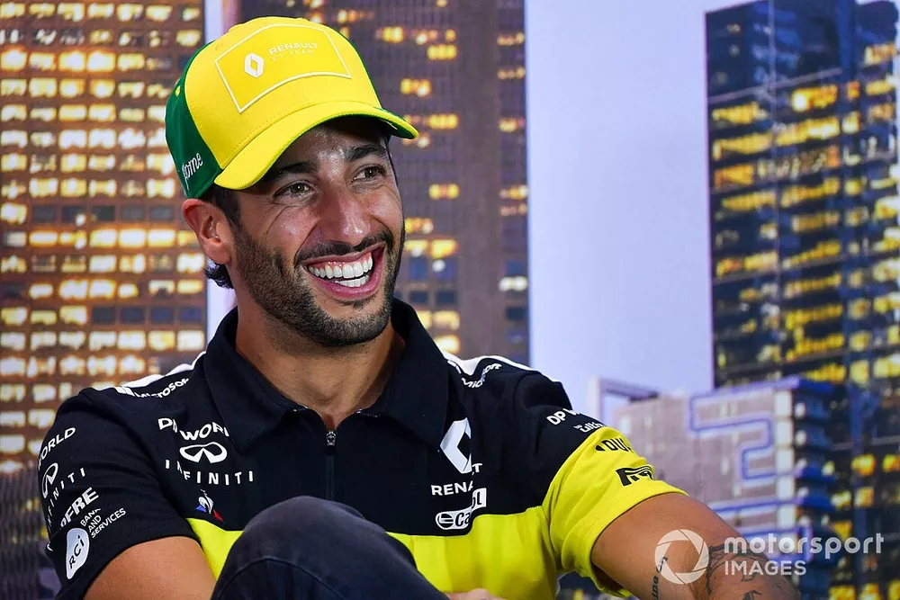 Daniel Ricciardo, Renault F1 Team 