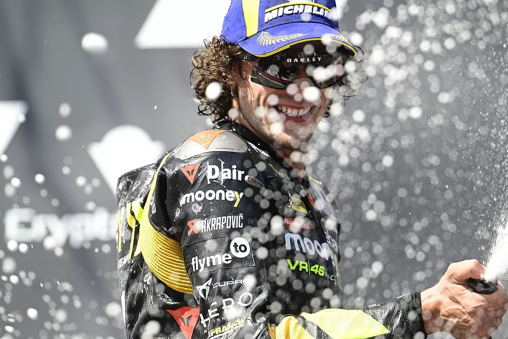 Podio: tercer lugar Marco Bezzecchi, VR46 Racing Team