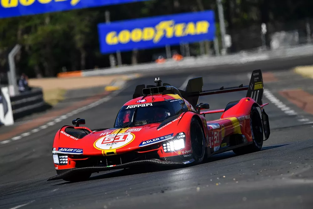 #51 Ferrari AF Corse Ferrari 499P of Alessandro Pier Guidi, James Calado, Antonio Giovinazzi