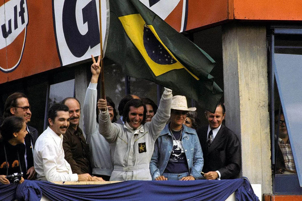 Youngest world champion Emerson Fittipaldi, Lotus 72D