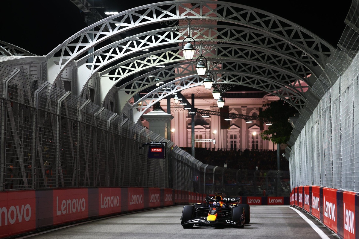 Tandas largas en Singapur: ¿Podrá Verstappen superar a los McLaren? 