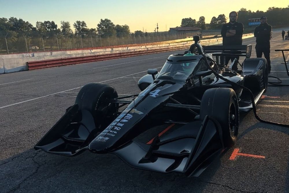 Caio Collet, o carro-chefe #14 da AJ Foyt na IndyCar