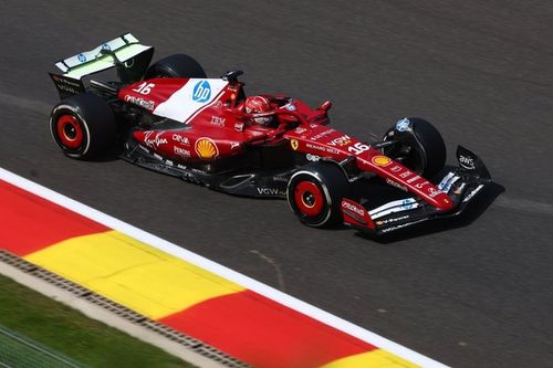 Leclerc, 3º en Spa: "No me lo esperaba, pensaba que estábamos mucho más atrás"